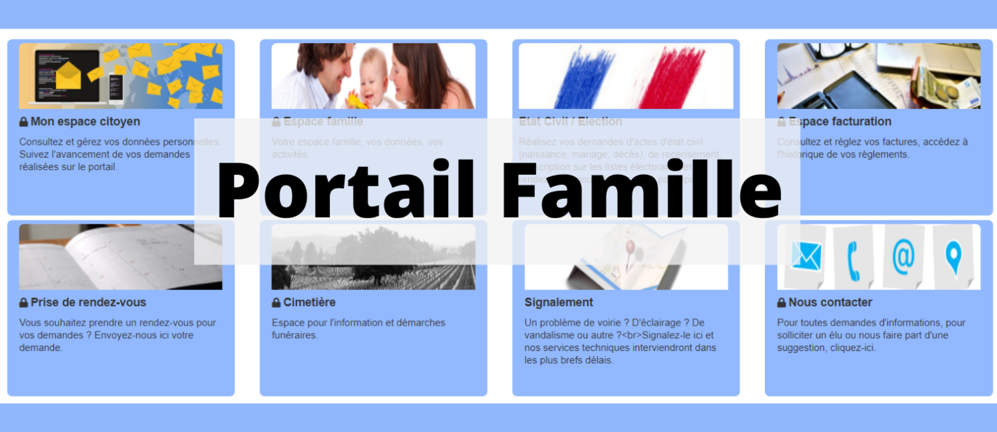 Portail familial courdimanche