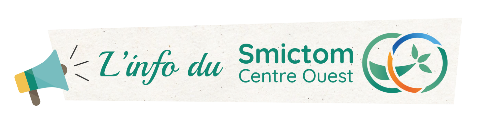 Nouveau logo pour le SMICTOM Centre Ouest